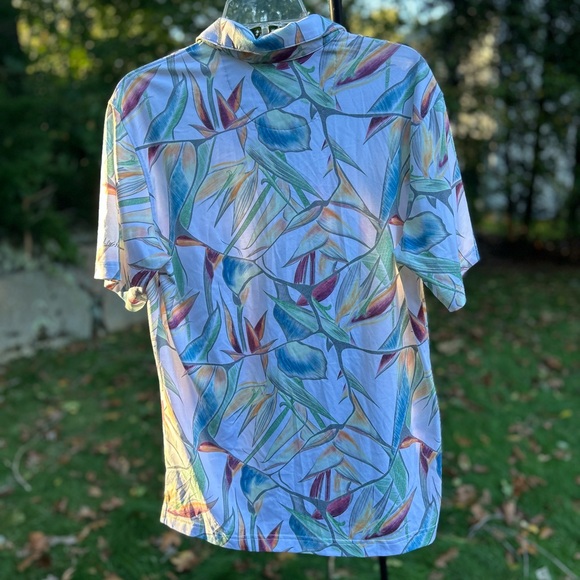 Walter Hagen Multicolor Shirt with Green Accents NWT - Picture 5 of 5